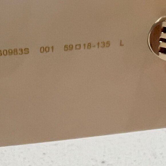 Gucci GG0983S 001 White Mask Sunglasses With Brown Lenses UV Protection - Picture 8 of 12